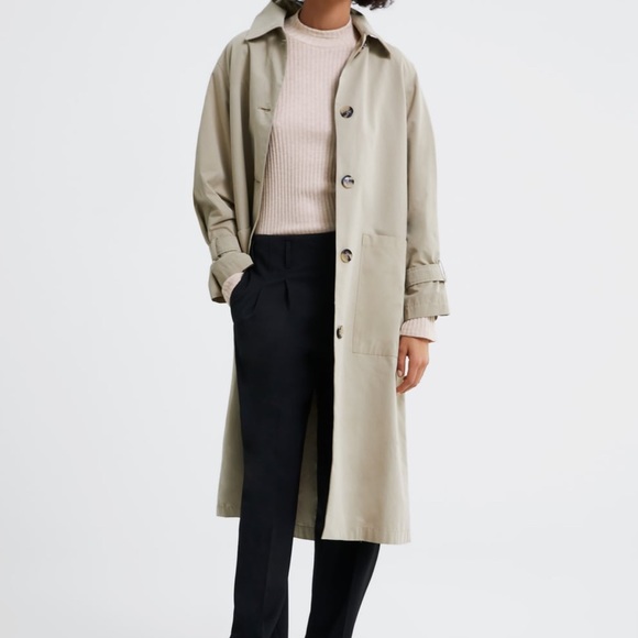 Zara Sand Soft Touch Long Sleeve Shirt - Picture 6 of 8